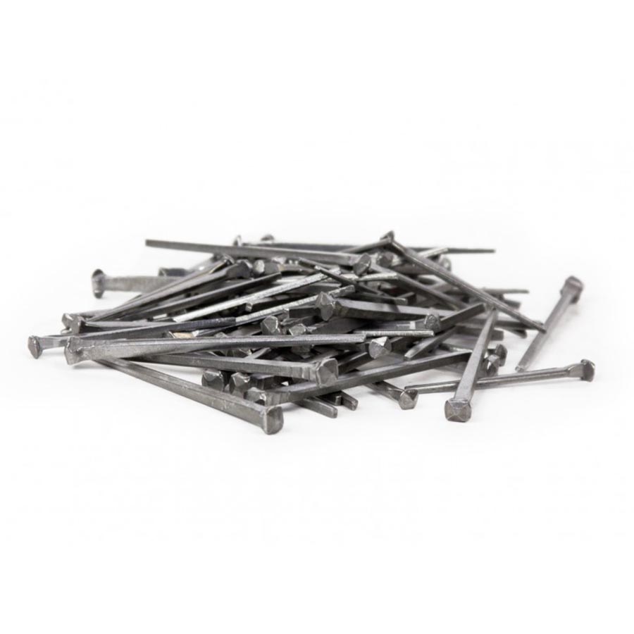 Byggnadsspik/Rosettspik 100 mm, 5 kilo (cirka 510 stycken) tunn modell (bild för) Byggnadsspik/Rosettspik 100 mm, 5 kilo (cirka 510 stycken) tunn modell
