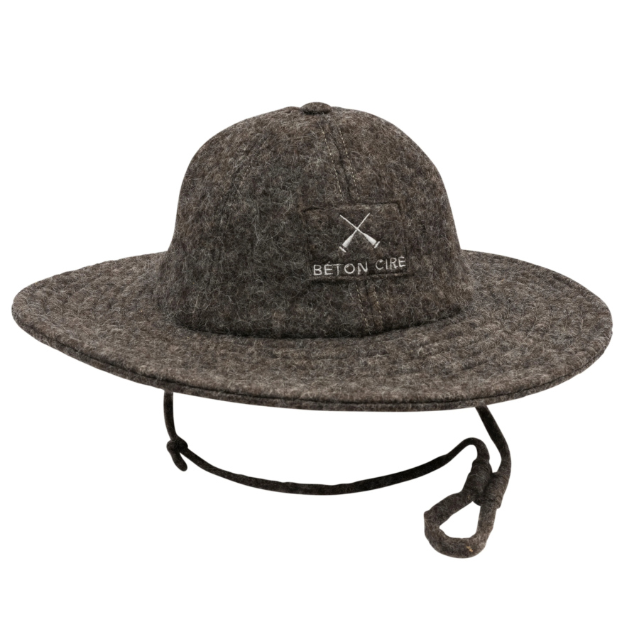 Hatt Jeepy ullfilt (Béton Ciré) brun (bild för) Hatt Jeepy ullfilt (Béton Ciré) brun